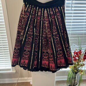 Classic Bohemian sequenced Skirt